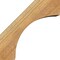 Ekena Millwork 6"W x 10"D x 10"H Westlake Rough Sawn Knee Brace, Western Red Cedar BRC06X10X10WTL00RWR - alternate 3